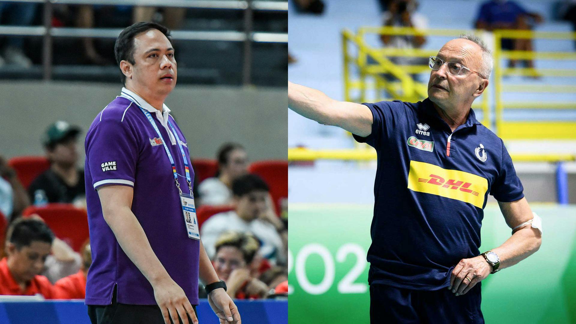 Dante Alinsunurin expresses gratitude to Italian coach Angiolino Frigoni for improving Alas Pilipinas ahead of SEA V.League 